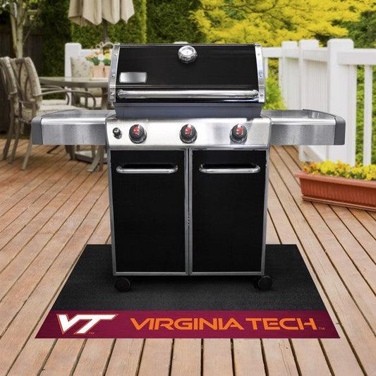 Virginia Tech 100% Vinyl Grill Mat - Military Republic