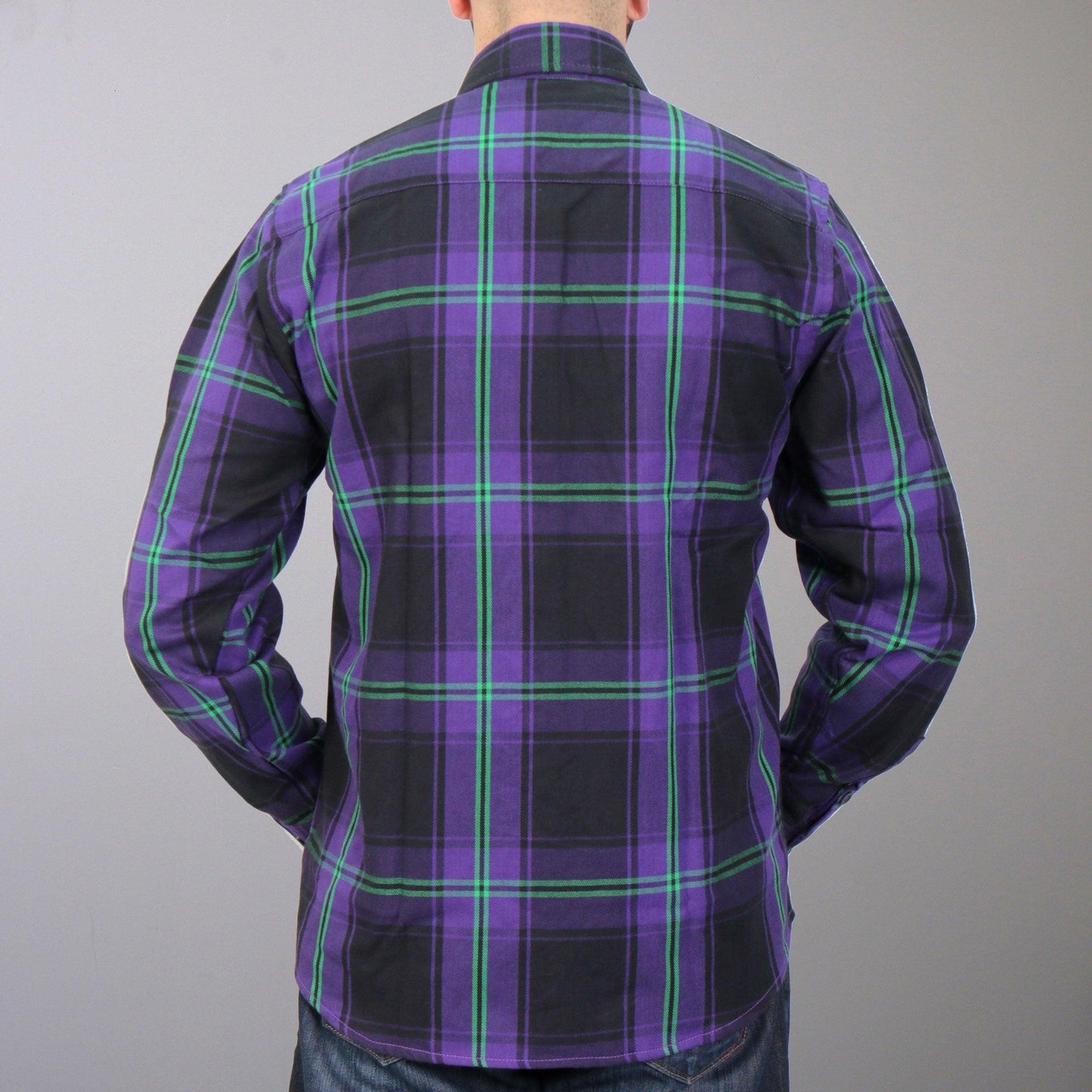 Long Sleeve Voodoo Flannel Shirt for Men - Military Republic