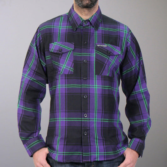 Long Sleeve Voodoo Flannel Shirt for Men - Military Republic