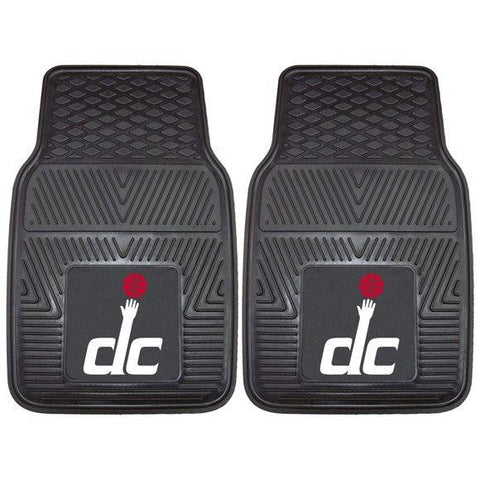 Washington Wizards 2pk Heavy Duty Vinyl Car Mat Set - Military Republic