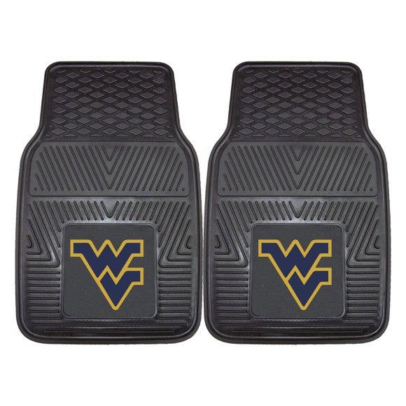 West Virginia University 2pk Heavy Duty Vinyl Car Mat Set - Military Republic