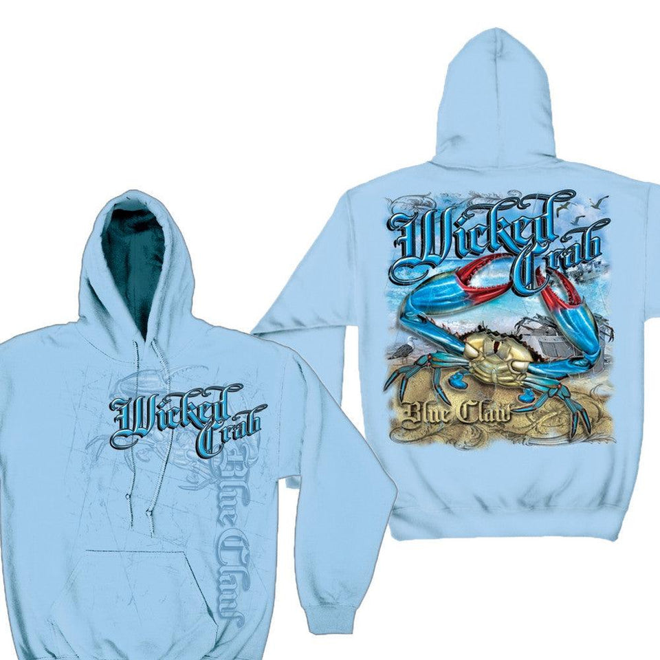 Wicked Crab Hoodie-Military Republic