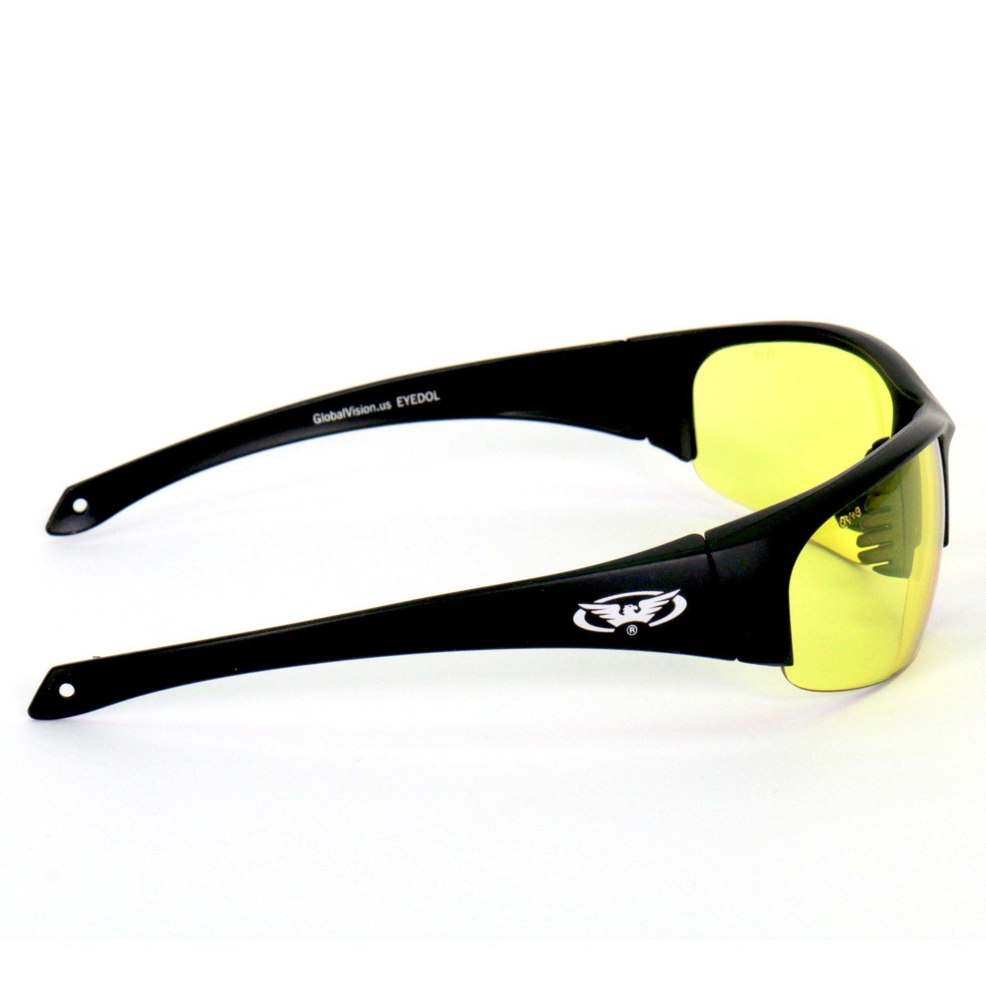 Motorcycle Safety Sunglasses With Yellow Lenses - Military Republic