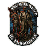 You Will Never Be Forgotten Decal-Military Republic